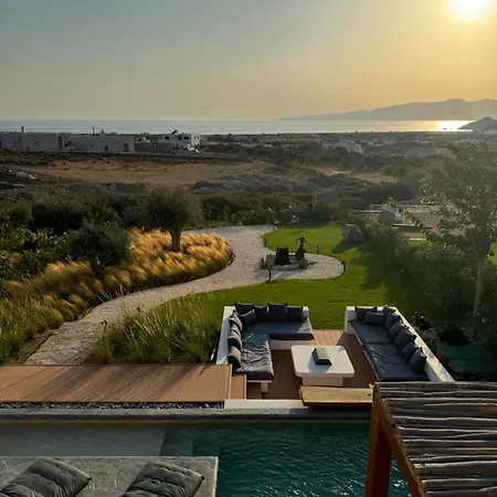 Villa The Nine Graces- Liv, Stunning Views, Pool Kastraki (Naxos)
