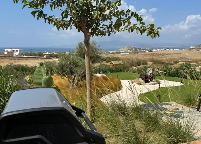 The Nine Graces- Liv, Stunning Views, Pool Kastraki (Naxos)