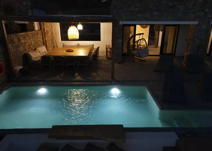 Villa The Nine Graces- Liv, Stunning Views, Pool Kastraki (Naxos)